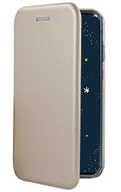 Кожени калъфи Кожени калъфи за Huawei Луксозен кожен калъф тефтер ултра тънък Wallet FLEXI и стойка за Huawei P30 Lite MAR-LX1 златист 